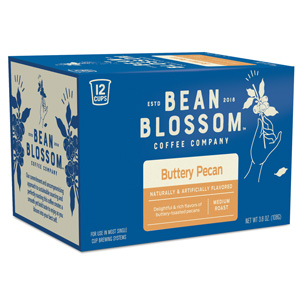 Bean Blossom™ Buttery Pecan Single Cup Coffee Pods- 24