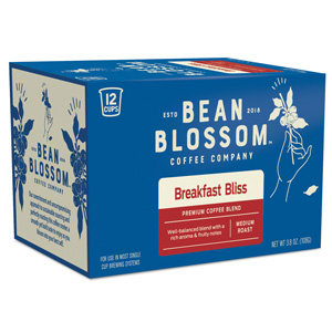 Bean Blossom™ Breakfast Bliss Single Cup Coffee Pods- 24
