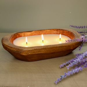 Soothing Lavender & Honey Dough Bowl Candle