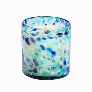 Tropical Breeze Paradise Glass Jar Candle