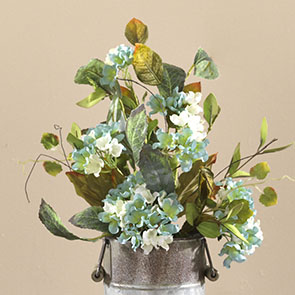 BOGO Hydrangea Bouquet, Teal