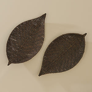 HomeStyles Collection Seagrass Leaf Tray