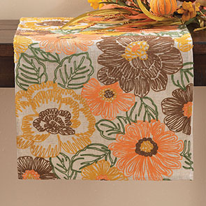 Autumn Colors 54" Table Runner