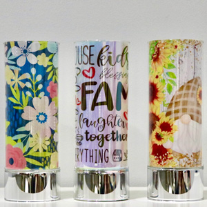 Family is...Sparkle Glass Insert Set/3