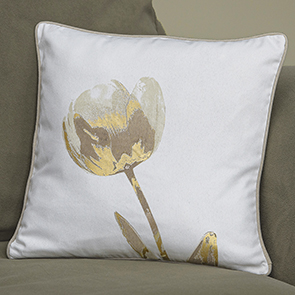 Modern Tulips Pillow Cover