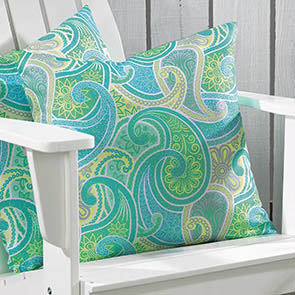 Summer Paisley Pillow Cover