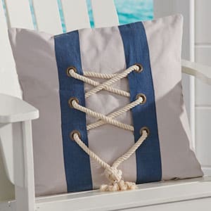 Boat Ties 18" Pillow Cover