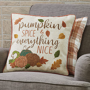 Pumpkin Spice 18" Pillow Cover