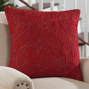 Christie Quilted Pillow Cover