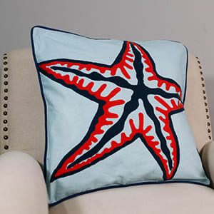 Starfish 18" Pillow Cover