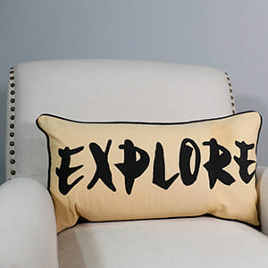 Explore Pillow Cover