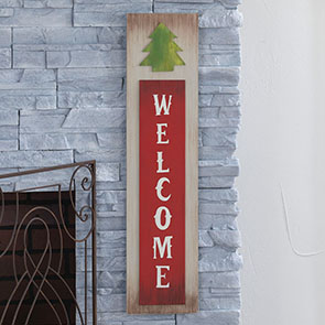 Tree Welcome Sign 