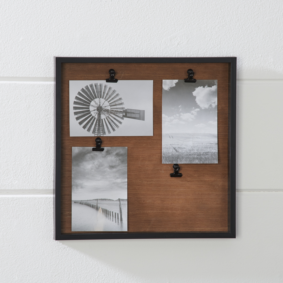 Wood Frame Photo Clip