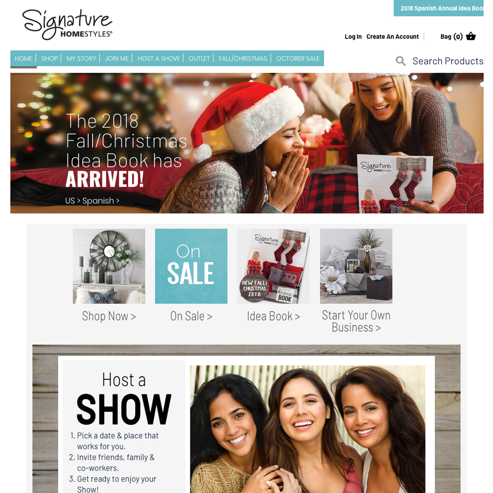 Signature Homestyles 2018 Catalog